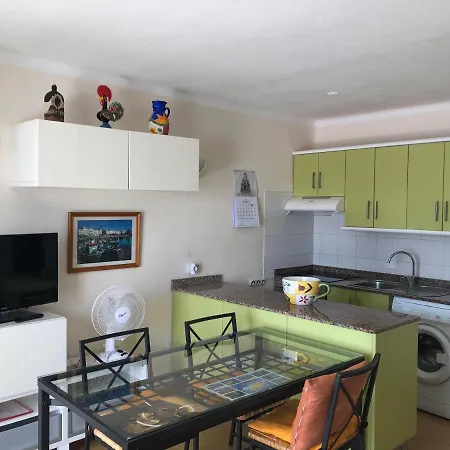 Apt. Rus Playa Pocillos. Pool And Terrace. * Tias