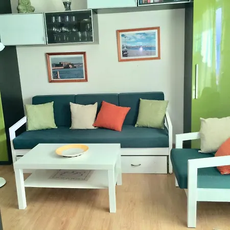 Apt. Rus Playa Pocillos. Pool And Terrace. Apartment Tias