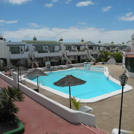 Apt. Rus Playa Pocillos. Pool And Terrace. * Tias