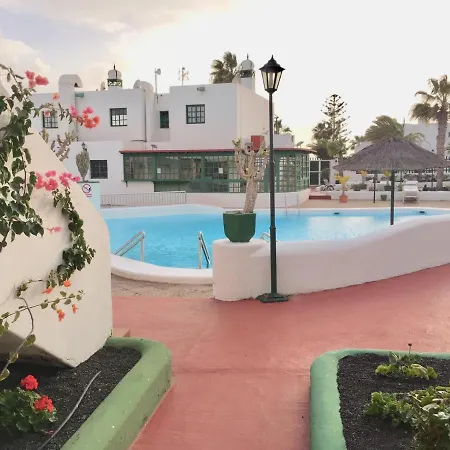 Apt. Rus Playa Pocillos. Pool And Terrace. * Tias